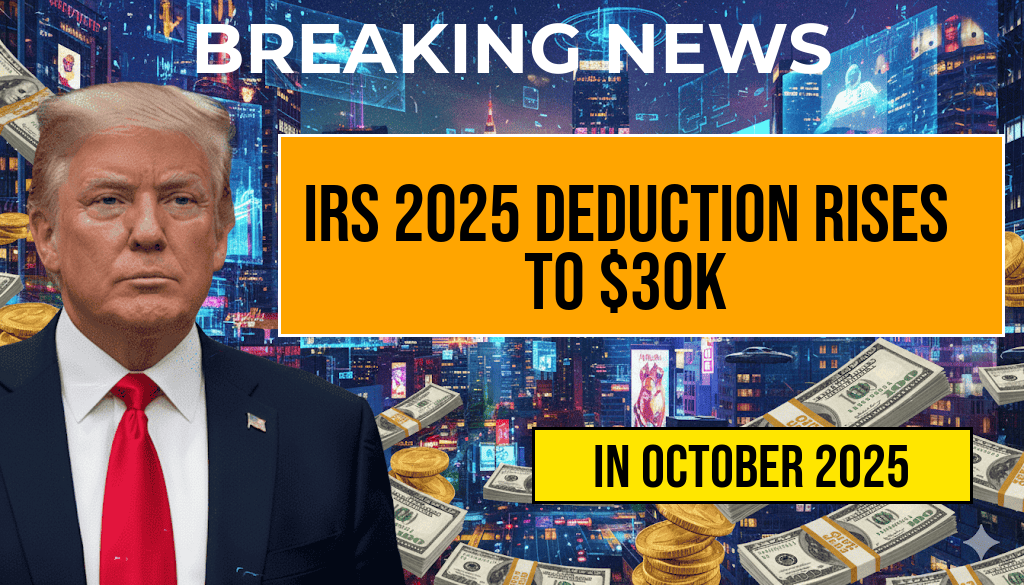 IRS 2025 Standard Deduction Increases by $800 for Couples, Reaching a Total of $30,000