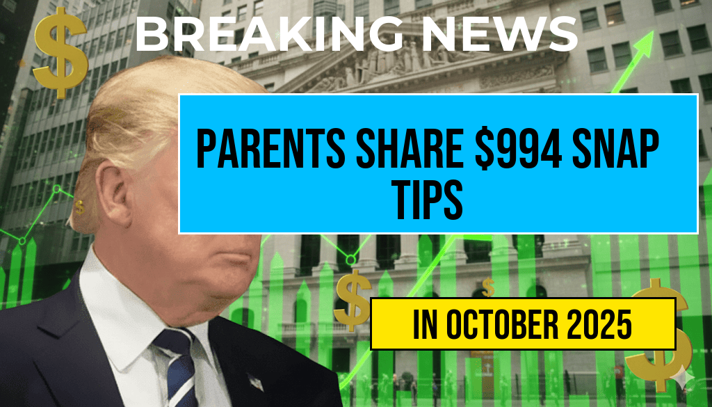 Parents Reveal SNAP Benefit of $994 for Four: Tips to Maximize Every Dollar