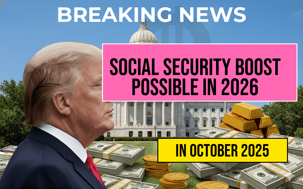Social Security Increase Alert: Expected $54 Monthly Boost if 2026 COLA Reaches 2.7%