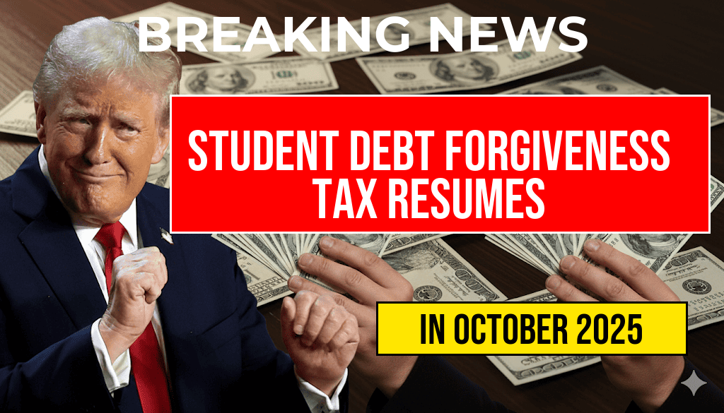 Student Debt Forgiveness Tax Resumes January 1 as $20,000 Relief Disappears