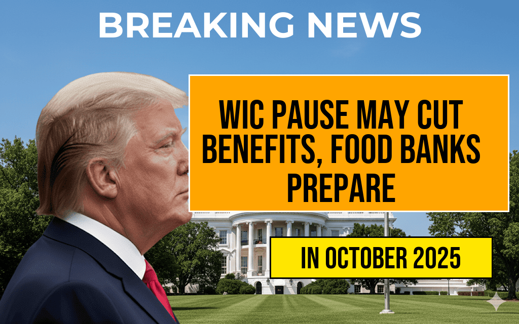 WIC Program Pause Could Reduce Benefits by $52 Monthly for Breastfeeding Parents, Food Banks Prepare for Impact